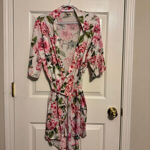 Show Me Your Mumu Womens Multi Robe kimono OS Floral Wedding Night